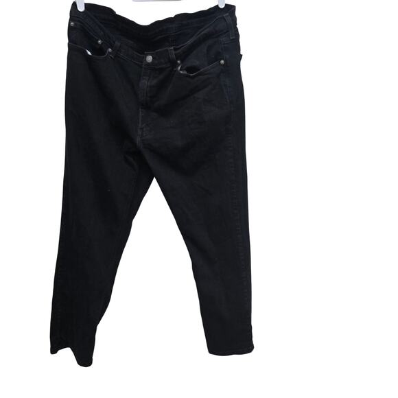 Levi’s 541 Athletic Taper Black Jeans W40 L30 Water<Less> - Picture 1 of 10